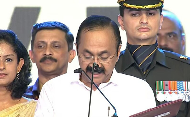 V D Satheesan sworn in as Kerala Chief Minister